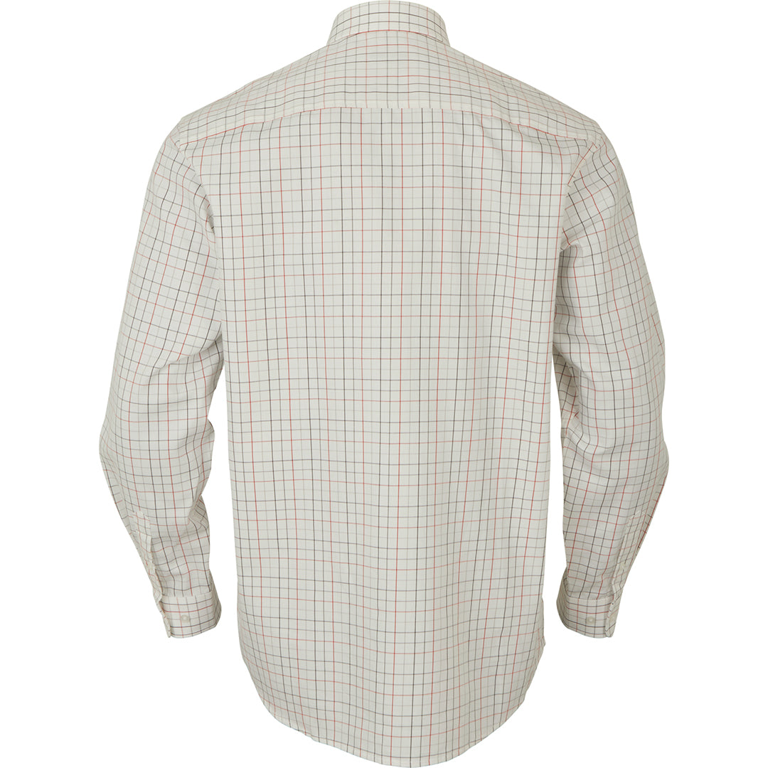Allerston L/S skjorta BLOODSTONE RED/WHITE / M