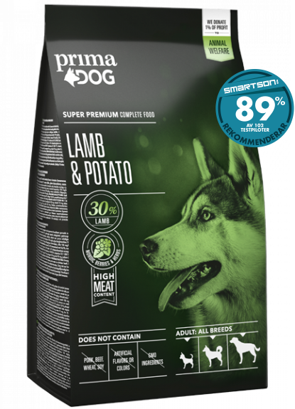 Dog Adult All Breed Kyckling och Potatis, 2kg eller 10 kg SMAK LAMM OCH POTATIS & MÄNGD 2 KG