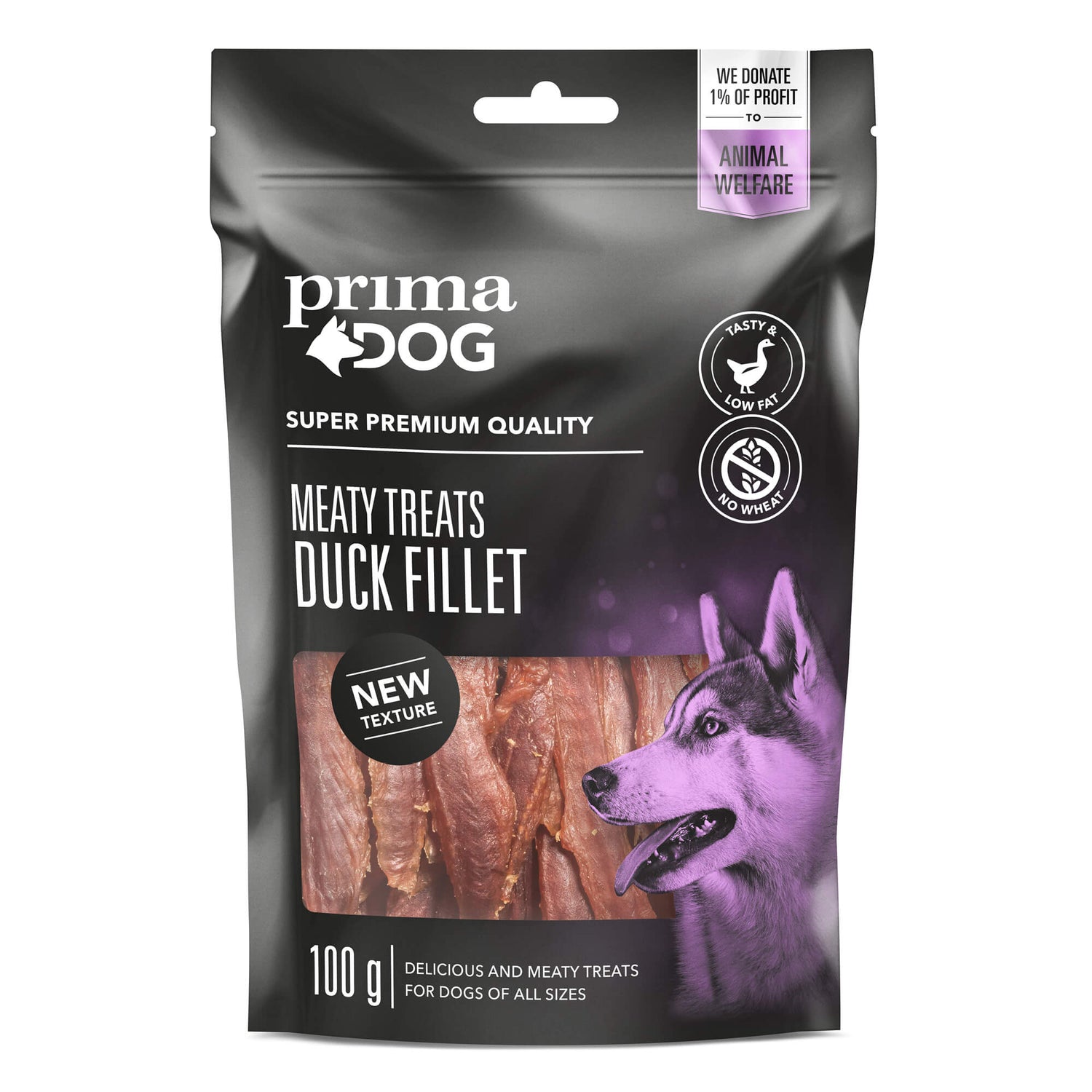 Meaty Treats 80 gr eller 100 Gr olika smaker SORT ANKFILÉ & MÄNGD 100 G