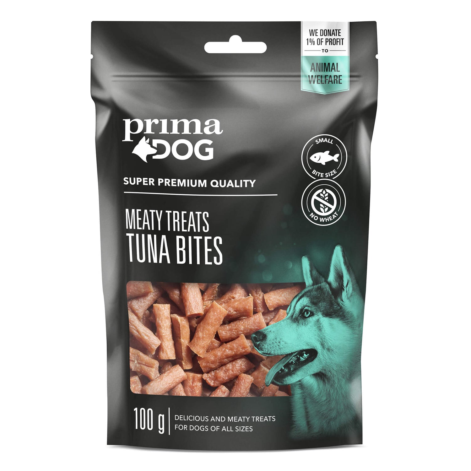 Meaty Treats 80 gr eller 100 Gr olika smaker SORT TONFISKBITAR & MÄNGD 100 G