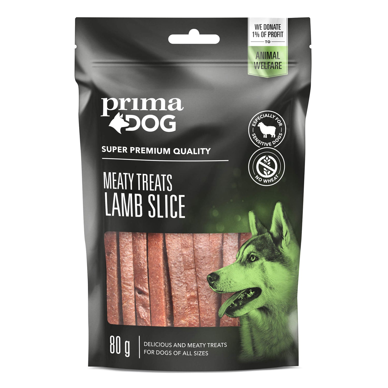 Meaty Treats 80 gr eller 100 Gr olika smaker SORT LAMMSLICE & MÄNGD 80 G
