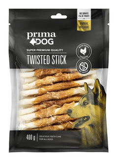 Tuggpinne- Kyckling, Lax, Anka eller Viltkött 100gr-400gr SORT KYCKLING & LÄNGD 13 CM & ANTAL 45 ST & MÄNGD