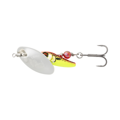 Sticklebait Spinner SILVER RED DOT / STL 3