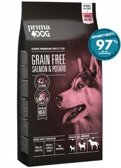 Dog Adult All Breed Grainfree Lax och Potatis 1,5kg eller 10 kg SMAK LAX OCH POTATIS & MÄNGD 1,5 KG
