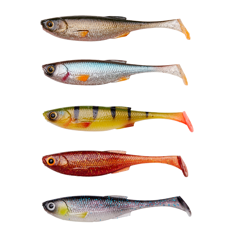Craft Shad Mix 5-pack CLEAR WATER MIX / 72 MM
