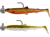 Bullteez Rigged N Ready 2-pack CLEAR WATER MIX 1 / 9 CM OCH 7 GRAM