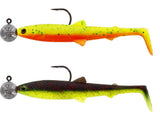 Bullteez Rigged N Ready 2-pack DARK WATER MIX 6 / 9 CM OCH 7 GRAM