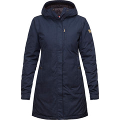 Kiruna Womens Padded Parka DARK NAVY / XXL