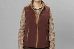 Sandhem 200 Waistcoat, Damväst BURGUNDY / XL