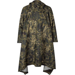 Taxus kamouflagemönstrad regnponcho INVIS GREEN / ONE SIZE