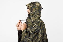 Taxus kamouflagemönstrad regnponcho INVIS GREEN / ONE SIZE