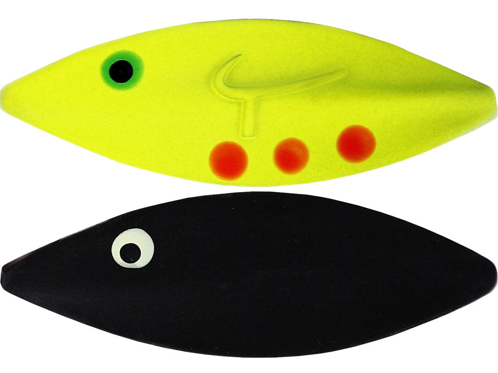 Fidusen Skeddrag BLACK YELLOW / 3,2 CM OCH 2,8 GRAM