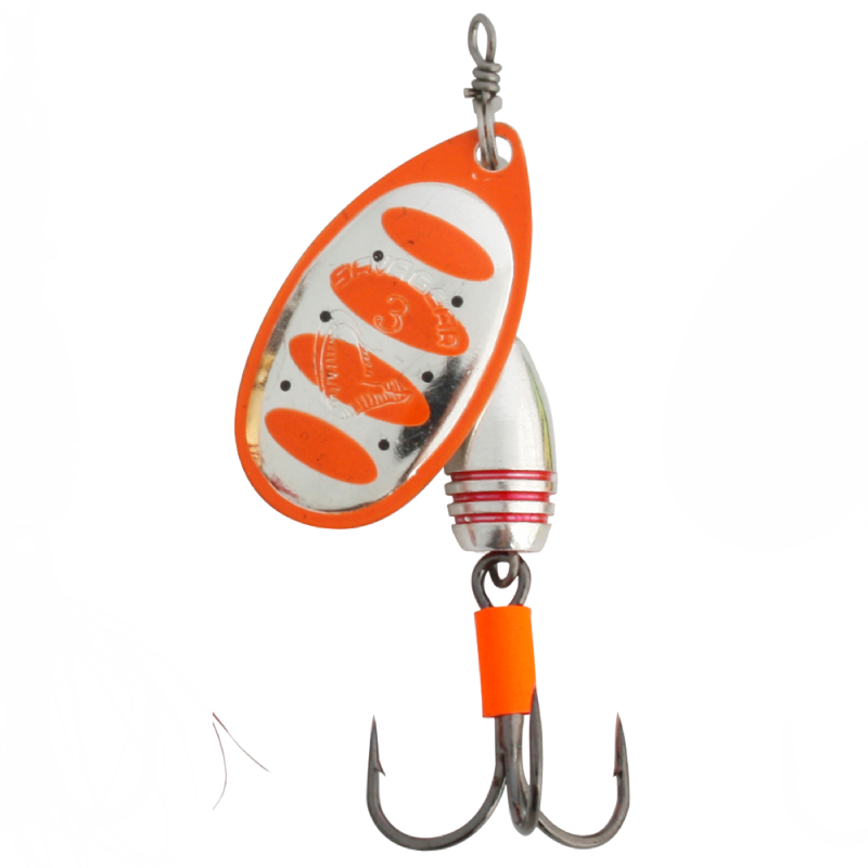 Rotex Spinner ORANGE / STORLEK 3, 8 GRAM