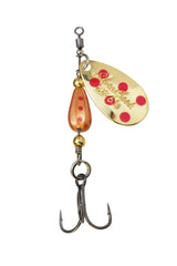 Silver Creek Spinner GOLD DOTS / 9 GRAM & KROK #3