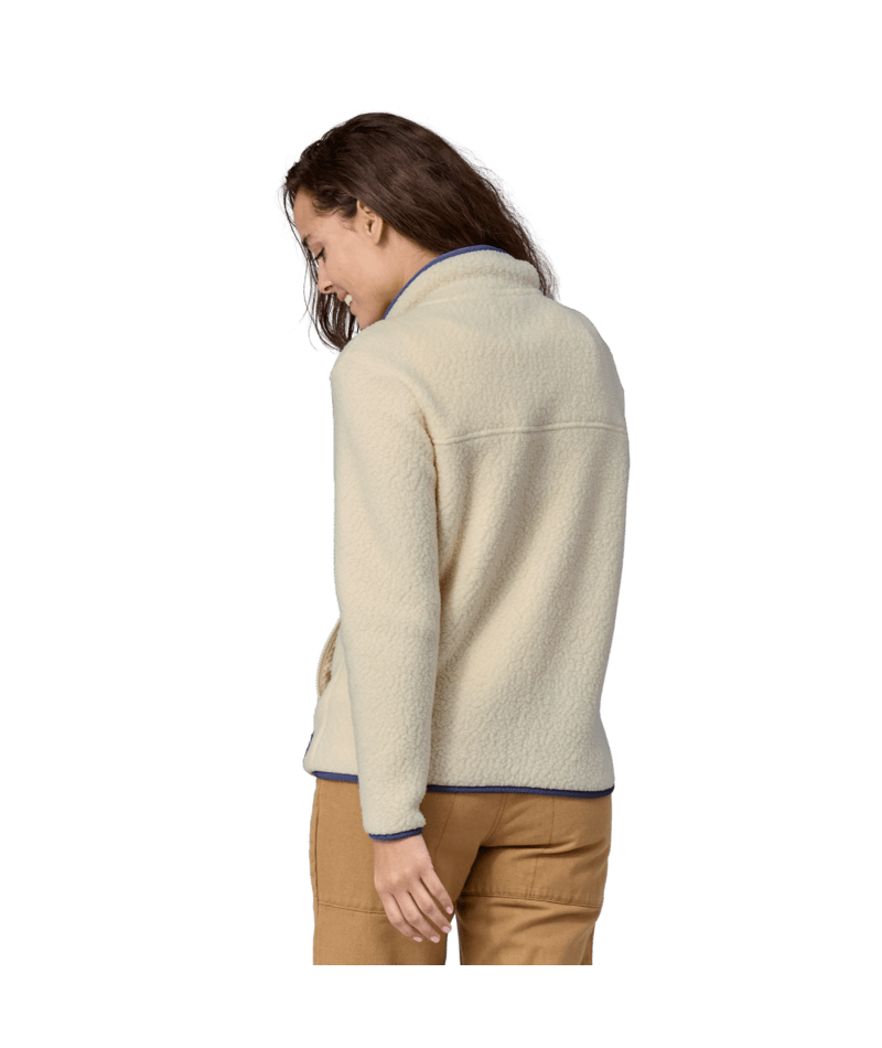 Women's Retro Pile Fleece Jacket NATURAL / XS