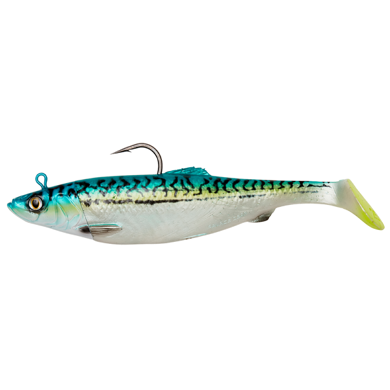 4D Herring Big Shad Havsfiskebete GRÖN MAKRILL / 25 CM / 300 GRAM