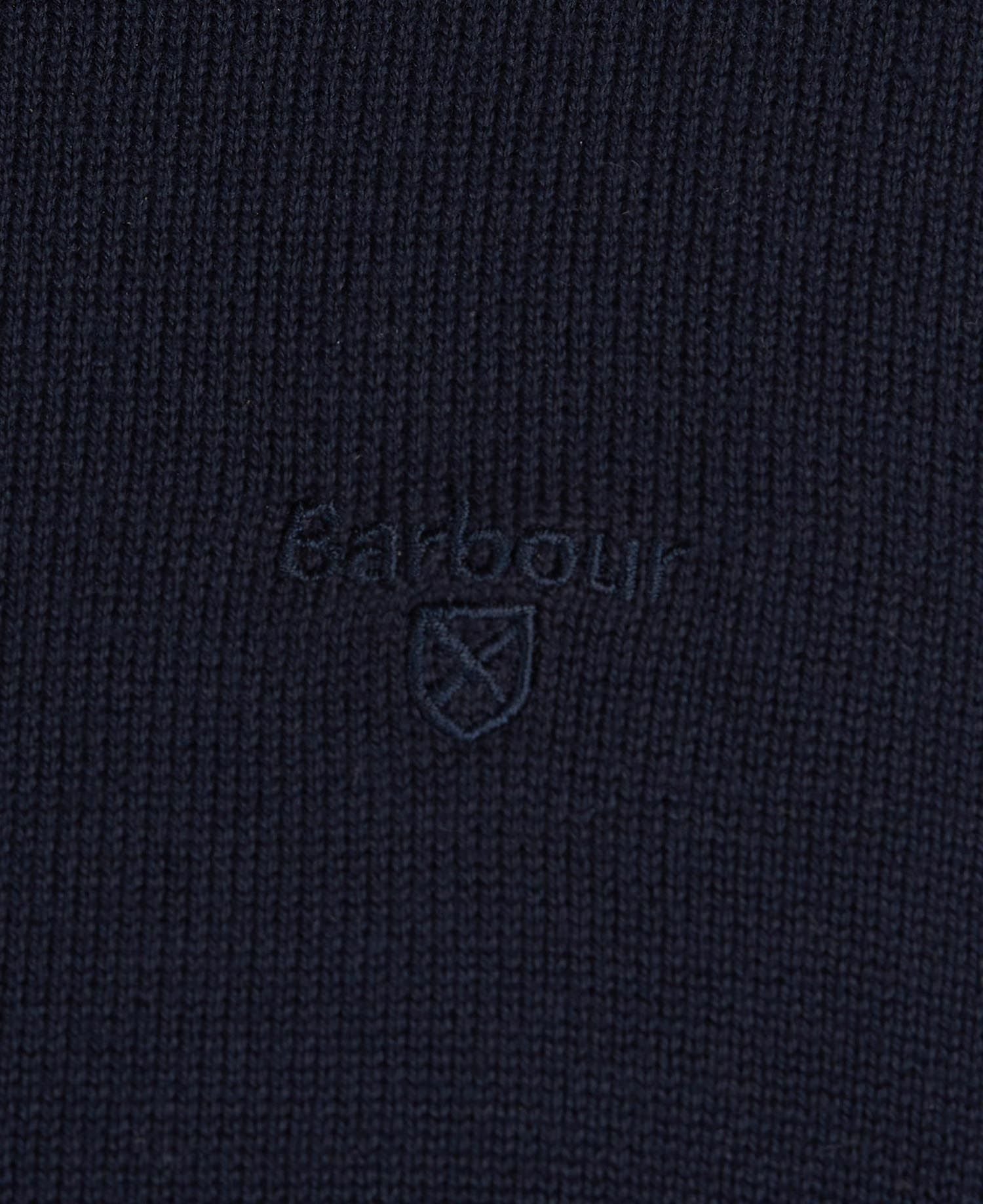 Cotton Half zip Men NAVY / XL