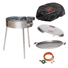 Komplett Paket PRO-720 Inkl lock & överdrag KOLSTÅL / ONE SIZE