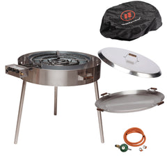 Komplett Paket PRO-960 Inkl lock & överdrag KOLSTÅL / ONE SIZE