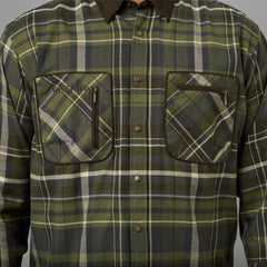 Skjorta Pajala OLIVE CHECK / L