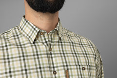 Milford L/S Skjorta BEECH GREEN CHECK / L