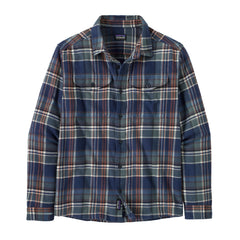 Men's Fjord Flannel Shirt ADVENTURER: NEW NAVY / S