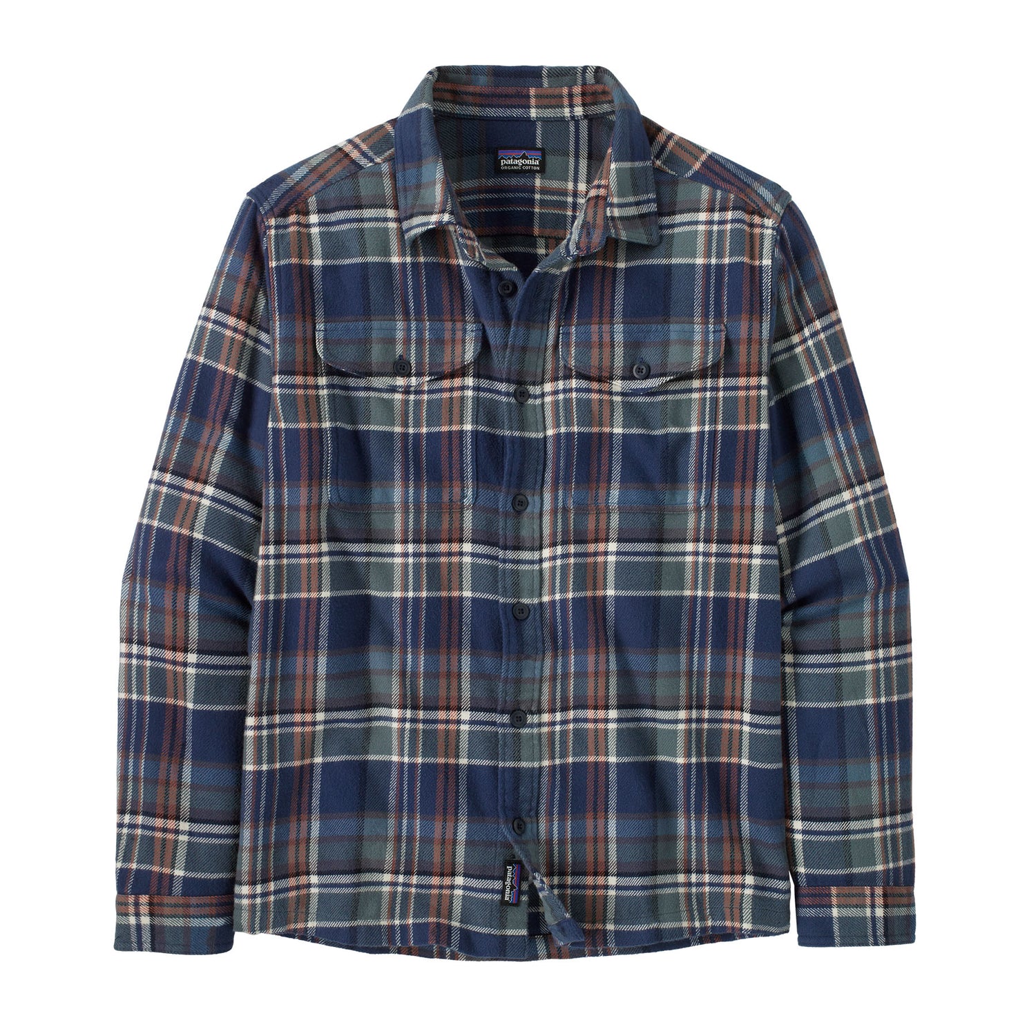 Men's Fjord Flannel Shirt ADVENTURER: NEW NAVY / M