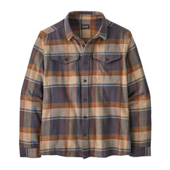 Men's Fjord Flannel Shirt SUNRISE RIDGE: FORGE GREY / XL