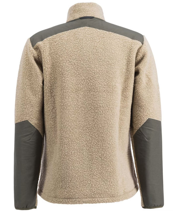 Saruk Wool Pile Mid Full Zip Men SAND / S