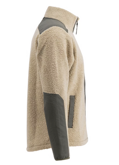 Saruk Wool Pile Mid Full Zip Men SAND / M
