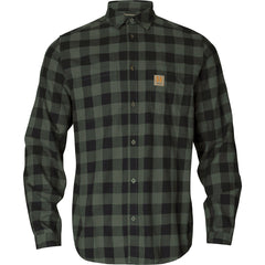 Scandinavian L/S Skjorta GREEN CHECK / XXL