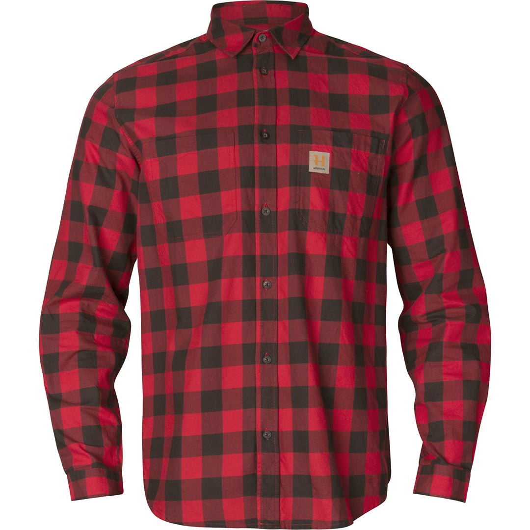Scandinavian L/S Skjorta RED CHECK / XXL