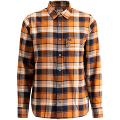 Järpen Plaid Flannel Shirt BRICK / M
