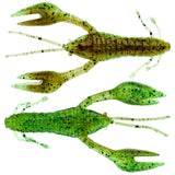 Hourra Craw Up BROWN CHARTREUSE / 7,5 CM / 4,1 GRAM
