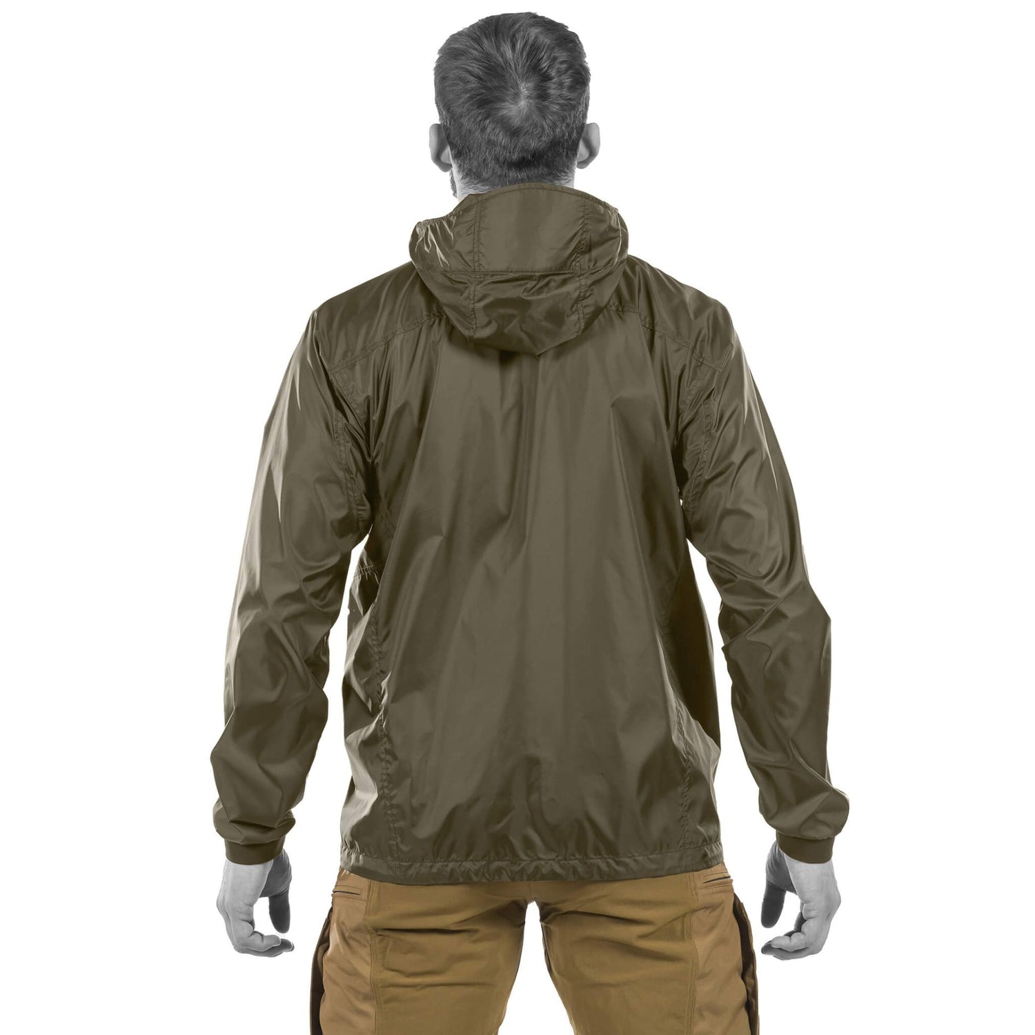 Storm Chaser Windbreaker Jacka BROWN GREY / 2XL