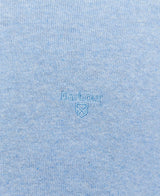 Pima Cotton Crew Neck Jumper Men DK CHAMBRAY / S