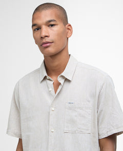 Nelson SS Summer Fit Shirt Men STONE / L