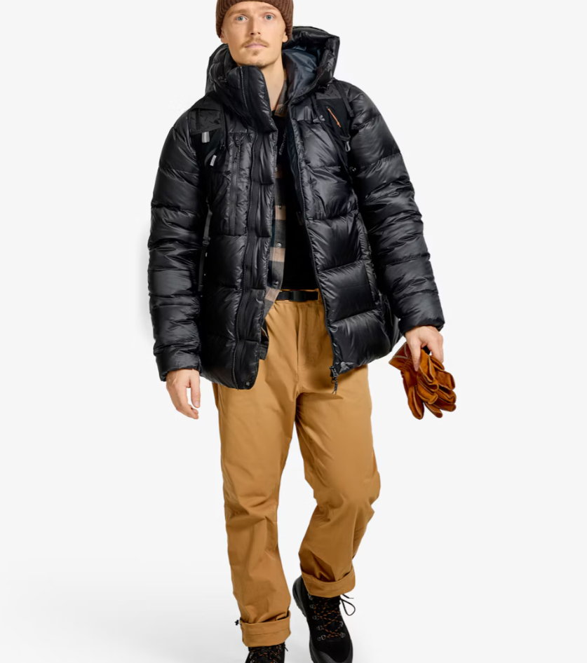 Saruk Down Jacket Men - Varm Dunjacka för Vinter och Expedition