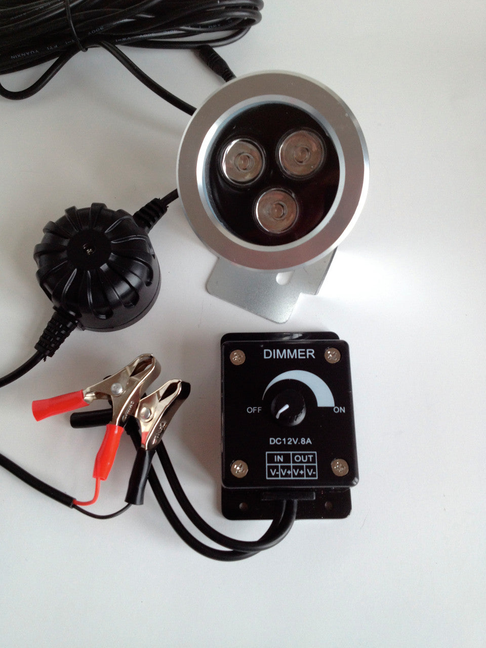 Åtelbelysning 3W LED - Med dimmer