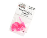 Mini Squiggle Worms - Taperat Squirmy-material för Flugbindning