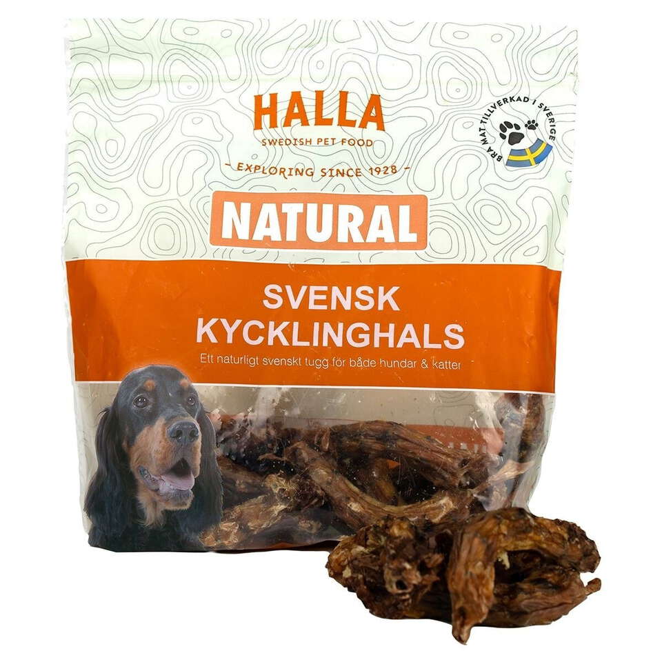 Halla Svensk Kycklinghals 180g