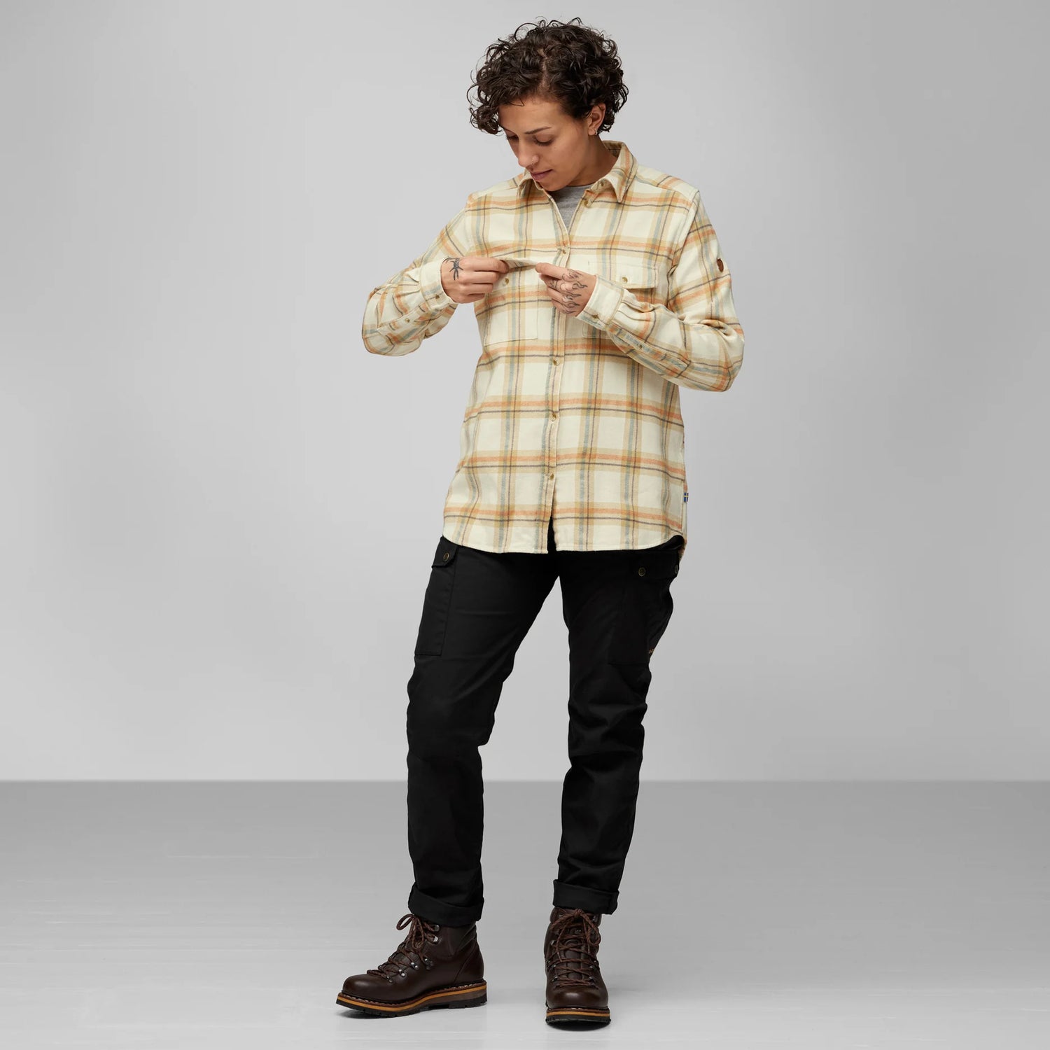 Övik Heavy Flannel Shirt Women