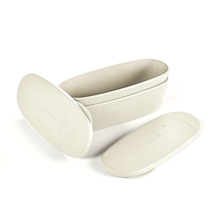 Matlåda, SnapBox oval 2-pack