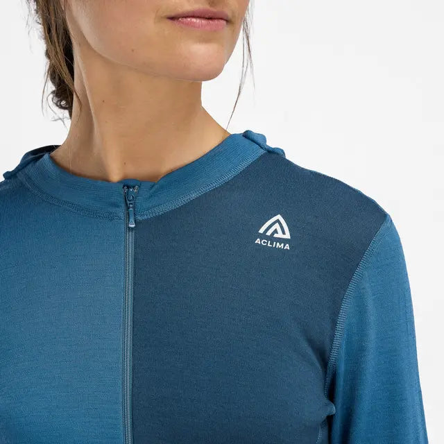 WarmWool Hoodsweater w/zip Women