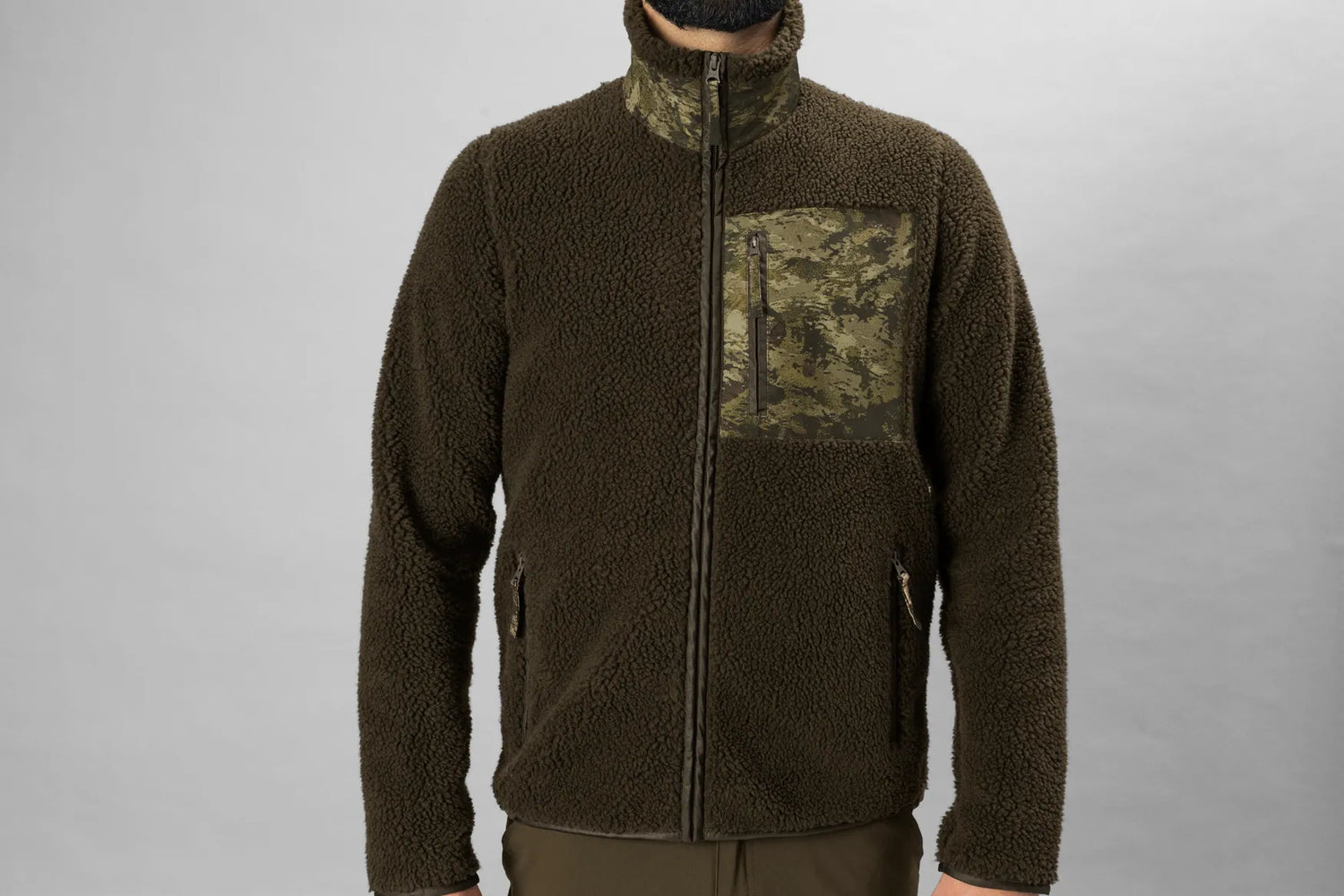 Zephyr Camo Fleece Väst
