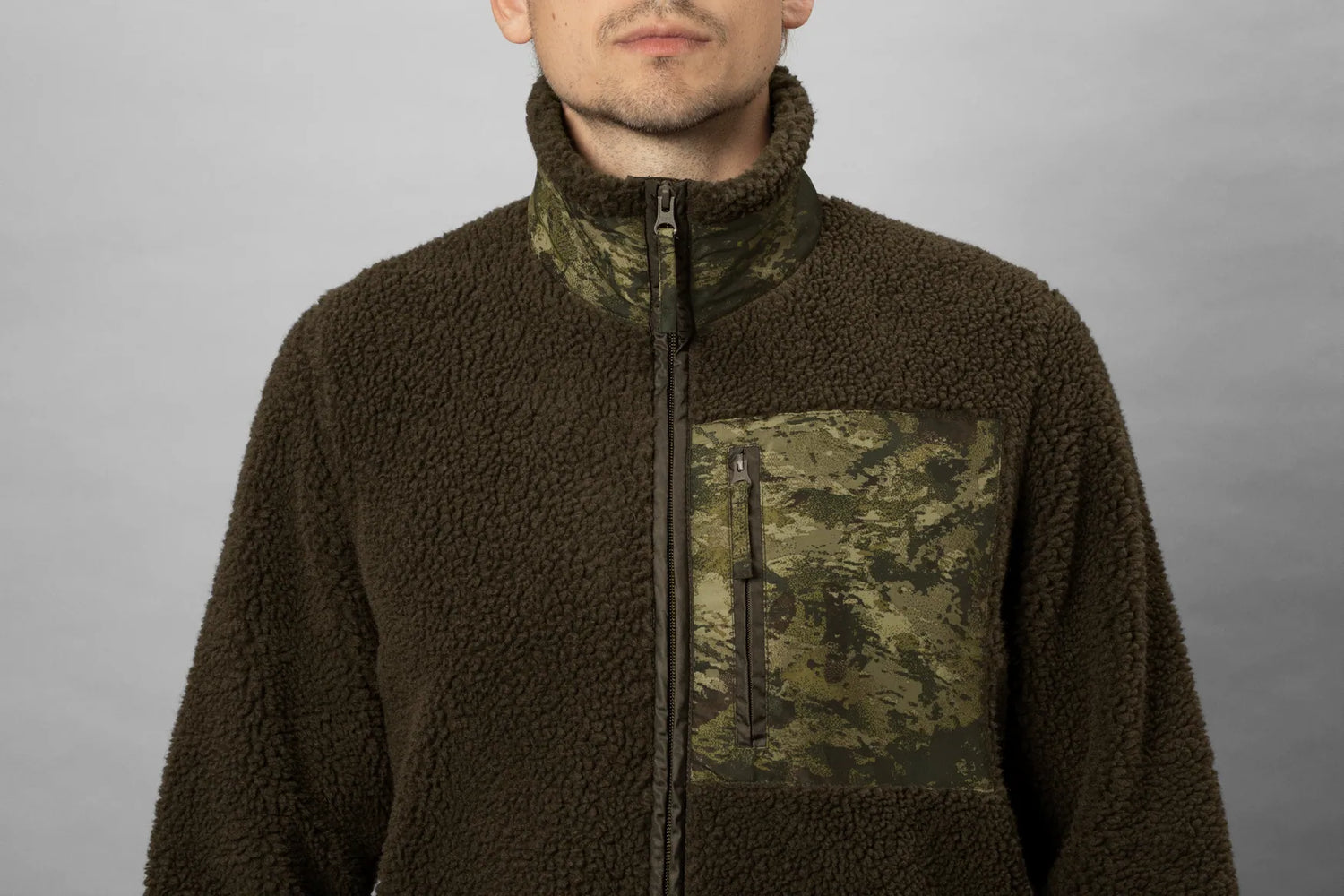 Zephyr Camo Fleece Väst