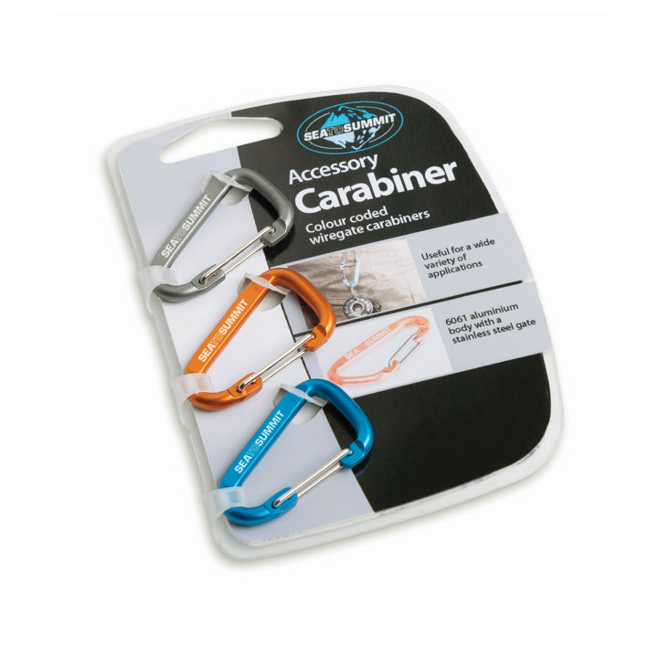 Ultralight mini carabiners (3-pack)