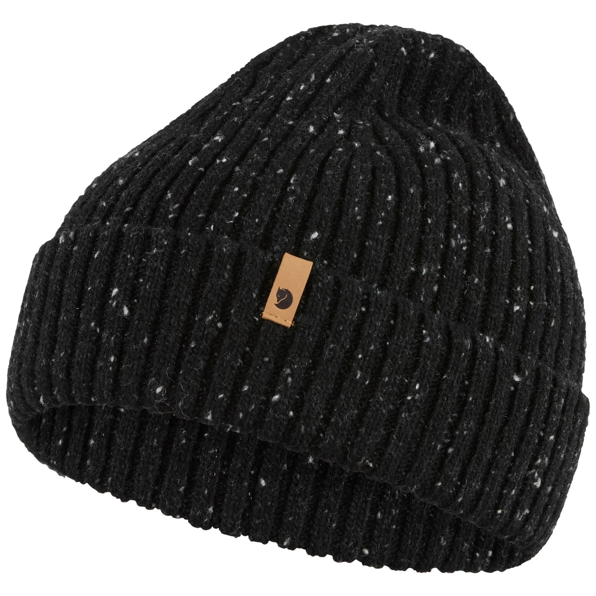 Övik Neps Beanie - ribbstickad mössa i merinoull
